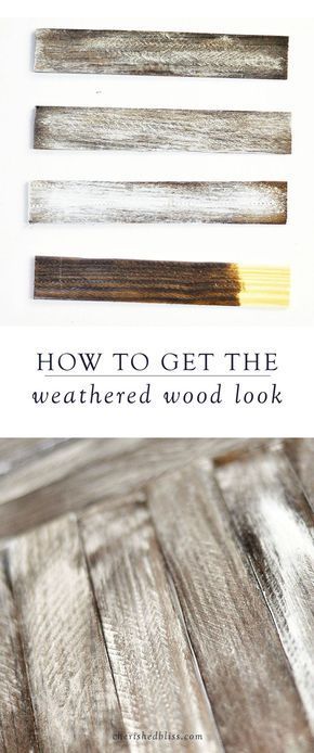 How to Weather Wood - Cherished Bliss -   16 diy projects For Bedroom how to paint ideas