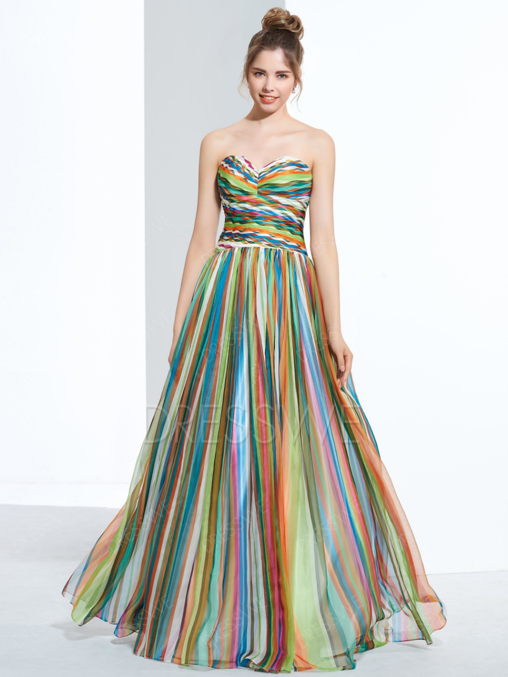 $138.99 Dresswe.com SUPPLIES A Line Sweetheart Print Prom Dress -   16 dress Prom ugly ideas