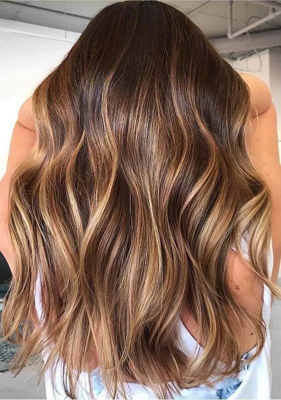 Warm Brunette Balayage Hair Color Shades to Try in 2019 -   16 hair Balayage brunette ideas