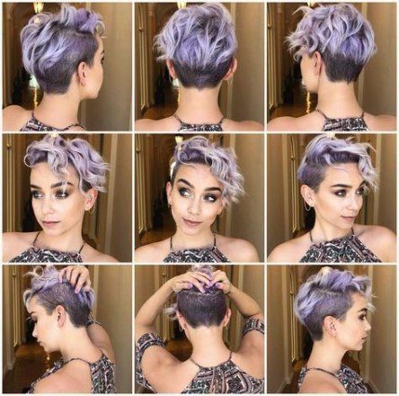 40 ideas hair purple pixie short hairstyles -   16 hair Purple pixie ideas