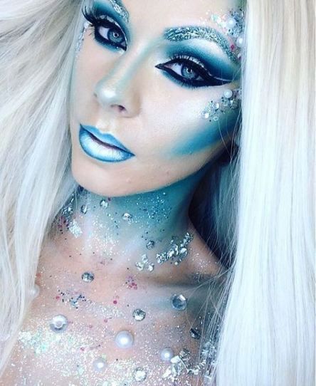 Trendy Makeup Colorful Fantasy Ice Queen 63+ Ideas -   16 makeup Colorful fantasy ideas