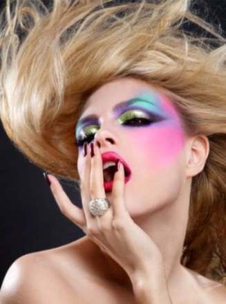 60 Ideas for makeup colorful fantasy high fashion -   16 makeup Colorful fantasy ideas