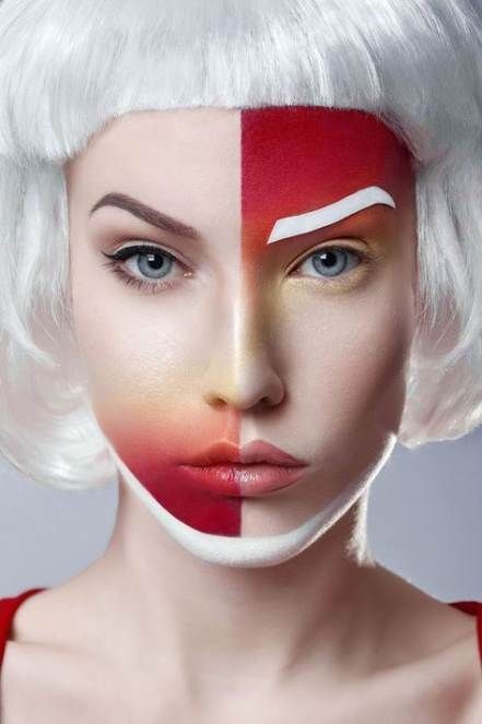 47+ best Ideas for makeup colorful fantasy avant garde -   16 makeup Colorful fantasy ideas