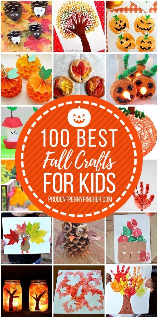 100 Best Fall Crafts for Kids -   17 diy projects Baby craft ideas