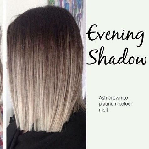 Evening Shadow -   17 fall hair ideas