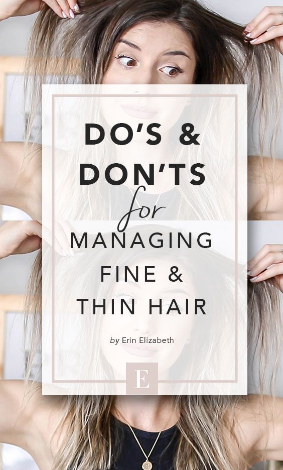 Managing Fine and Thin Hair -   17 fine hair Tips ideas