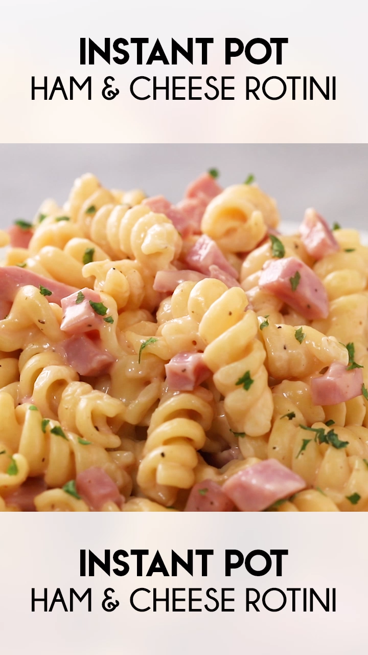 Instant Pot Ham & Cheese Rotini -   17 healthy recipes Lunch one pot ideas