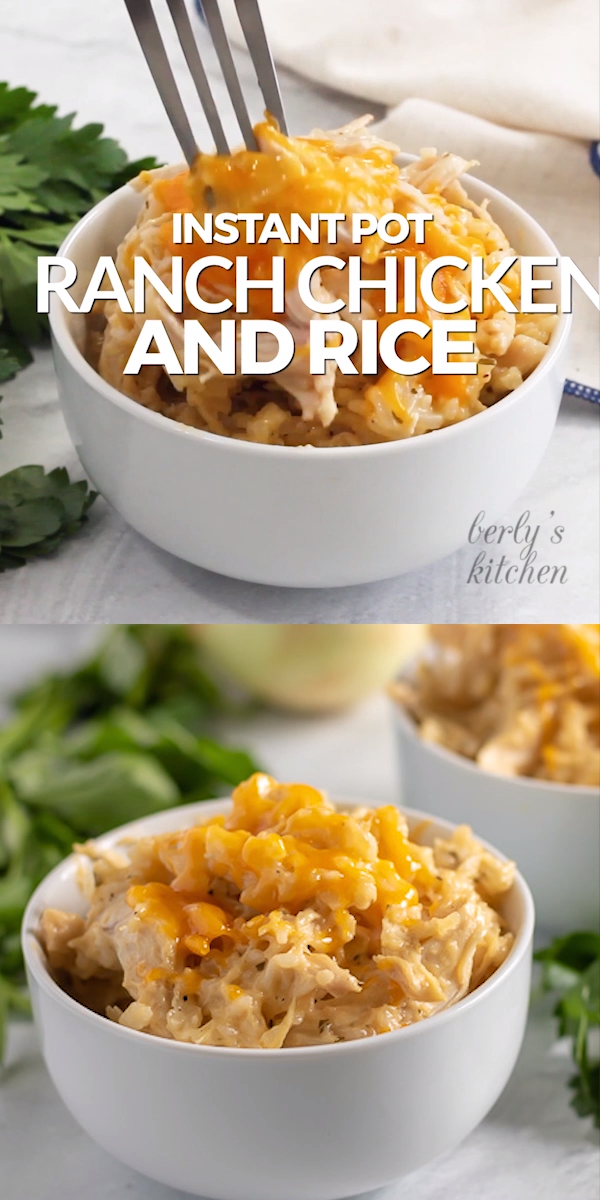 Instant Pot Ranch Chicken and Rice -   17 healthy recipes Lunch one pot ideas