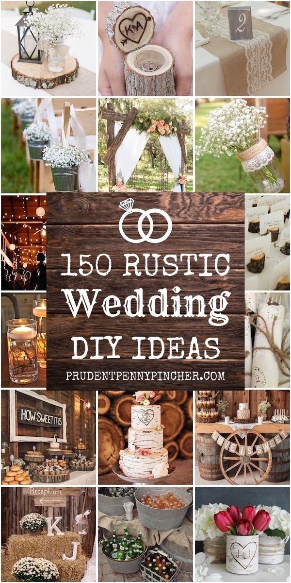 150 Best DIY Rustic Wedding Ideas -   17 wedding DIY unique ideas