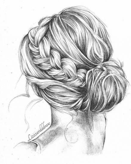 Trendy Hair Drawing Bun Sketches Ideas -   18 hair Women drawing ideas