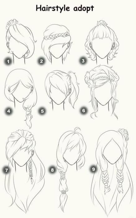 26+ trendy hair drawing side messy buns -   18 hair Women drawing ideas