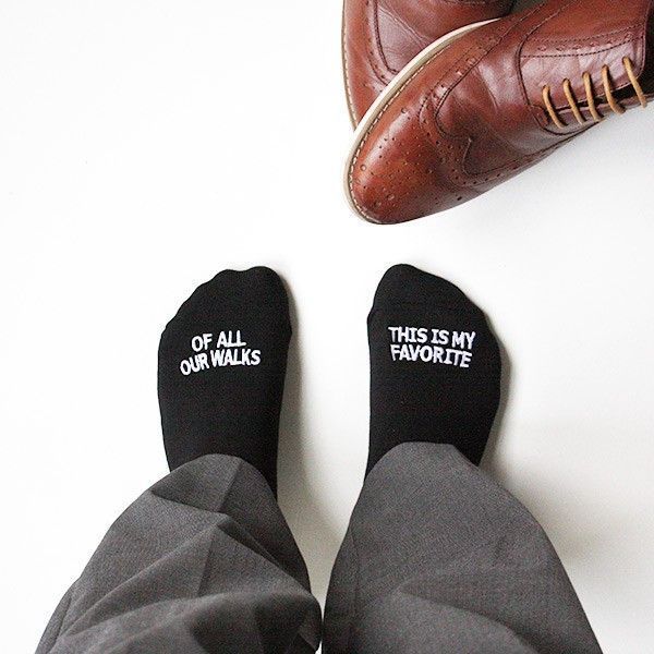 Father of the Bride socks 