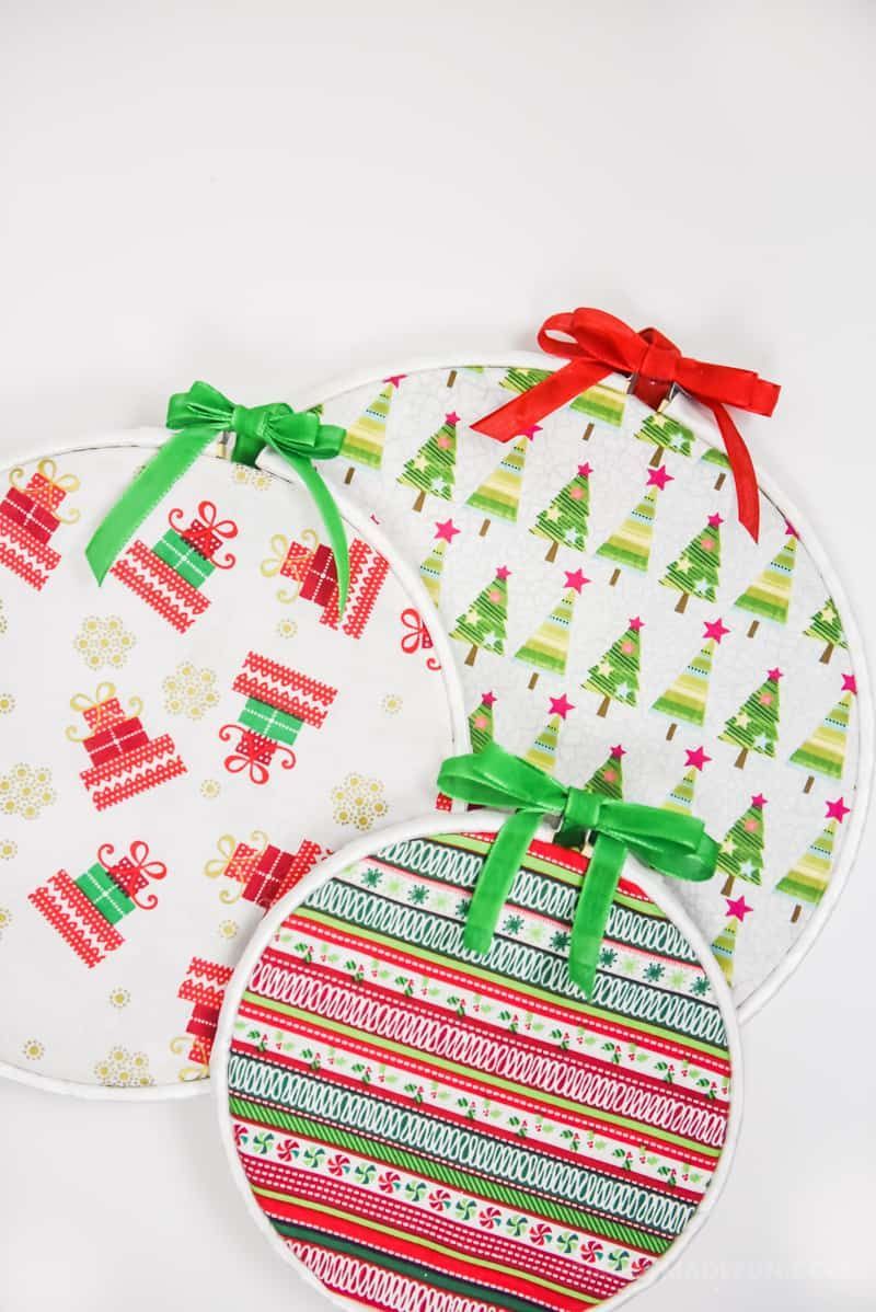 19 fabric crafts Christmas decor ideas