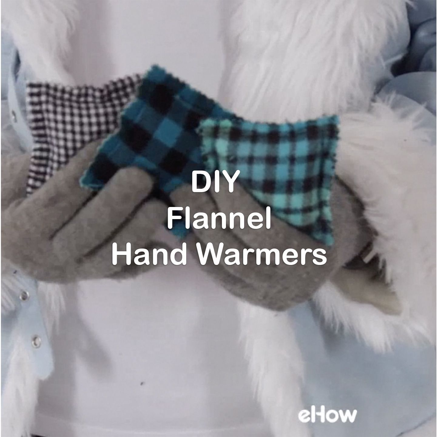 DIY Flannel Hand Warmers -   20 fall fabric crafts Videos ideas