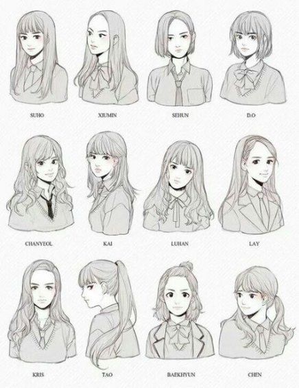 Super drawing hair anime hairstyles Ideas -   7 hairstyles anime ideas