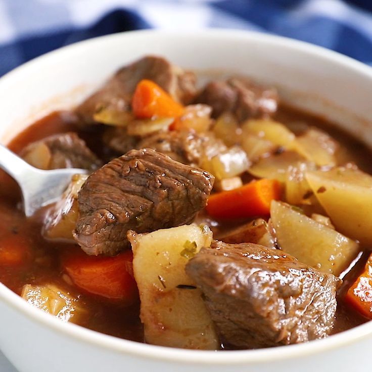 Healthier Slow Cooker Beef Stew -   7 healthy recipes Crock Pot carrots ideas