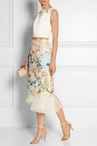 7 Floral Skirts for Workplace -   8 batik dress For Work ideas