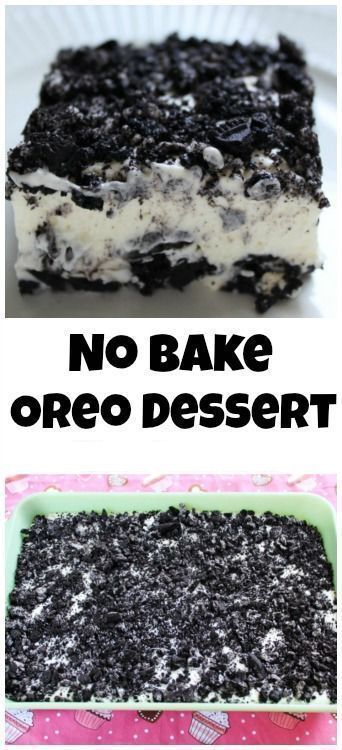 No Bake Oreo Dessert Recipe -   9 desserts Oreo facile ideas