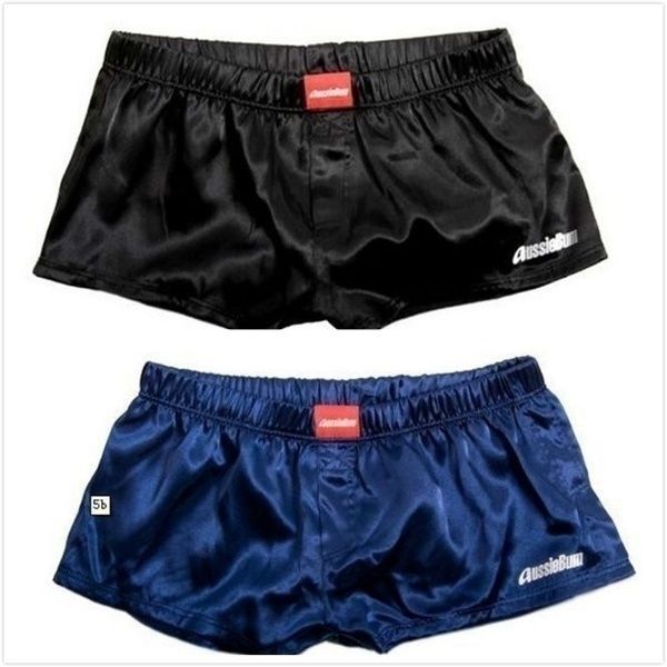 Smooth Silk Comfortable Shorts for Men Gym Fitness Cool Sportswear Male Home Casual Boxers -   9 fitness Male boxers ideas
