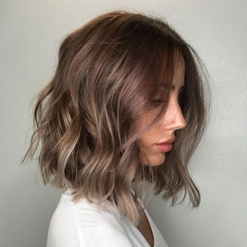 Latest Alternatives About Hairstyles for Short Wavy Hair 2019 -   9 hair Brunette wavy ideas