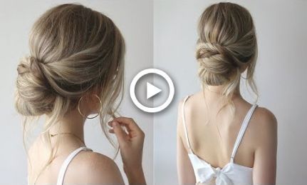 HOW TO: SIMPLE UPDO | Bridesmaid Hairstyles 2018 -   10 bridemaids hairstyles Updo ideas