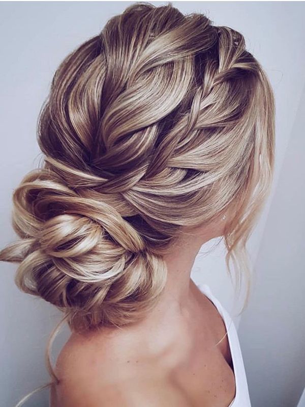 Cutest Bridal Updo Hairstyles to Show Off for Women 2019 | Voguetypes -   10 bridemaids hairstyles Updo ideas