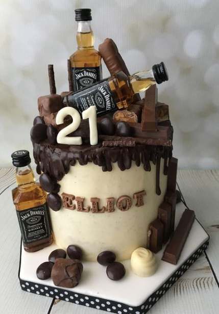 11 cake For Men alcohol ideas
