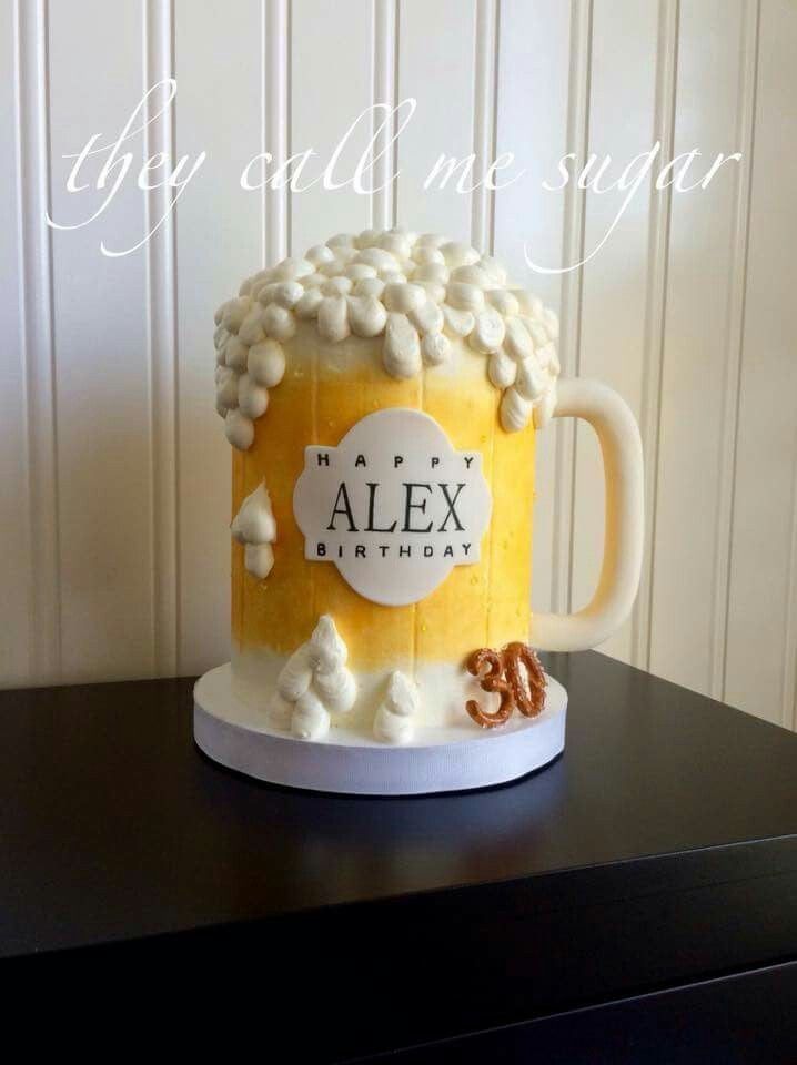 Beer Mug Cake -   11 cake For Men alcohol ideas