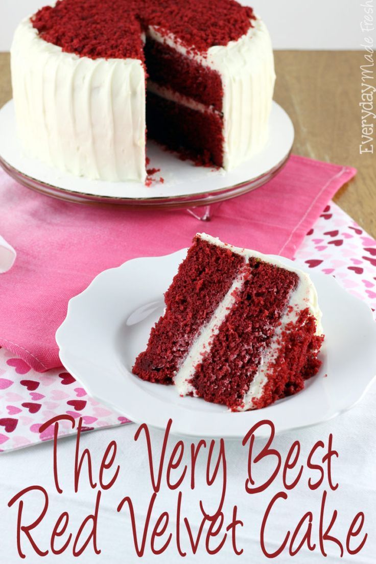 The Very Best Red Velvet Cake -   11 cake Simple red ideas