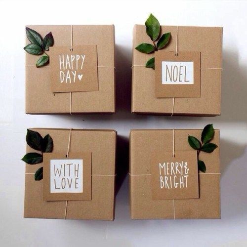 50 Unique Christmas Gift Wrapping: DIY Ideas - Karluci -   12 holiday Tumblr gift ideas
