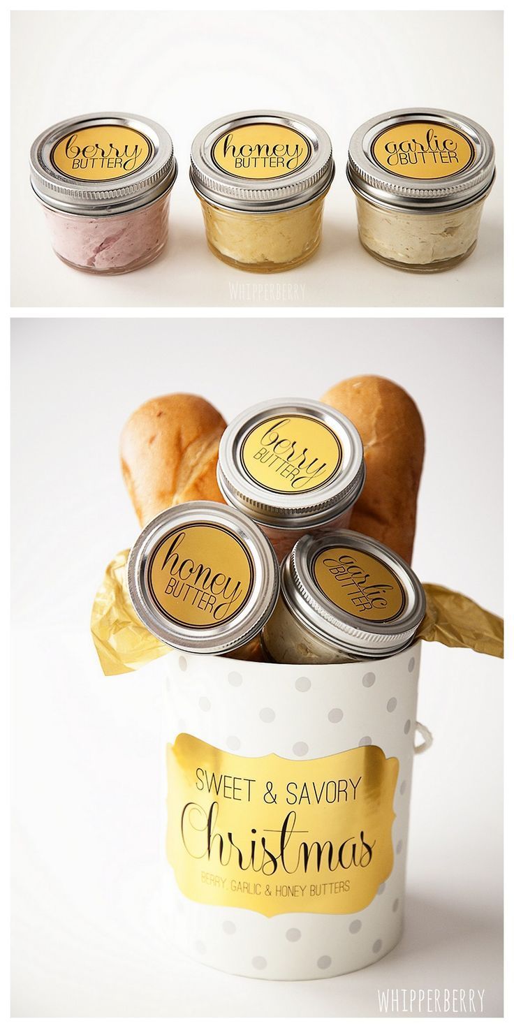 Sweet & Savory Compound Butter (w/ free printable) - I Heart Naptime -   12 holiday Tumblr gift ideas