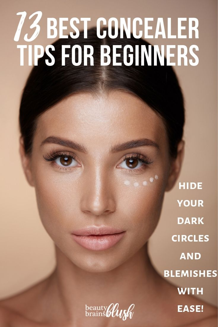 13 makeup For Beginners concealer ideas