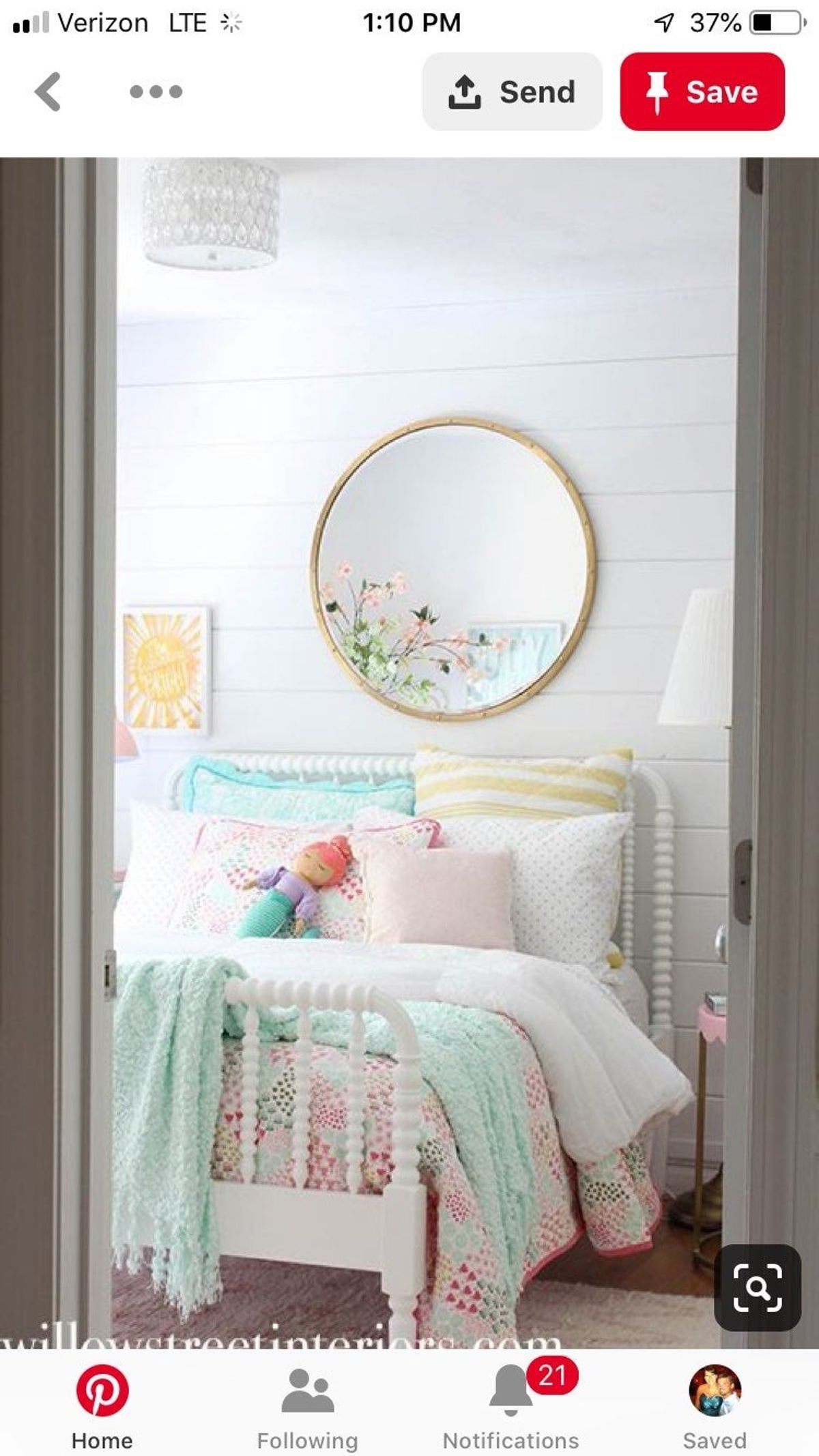 Pillowfort Twin Quilt & Standard Sham -   13 room decor Girly bedding ideas