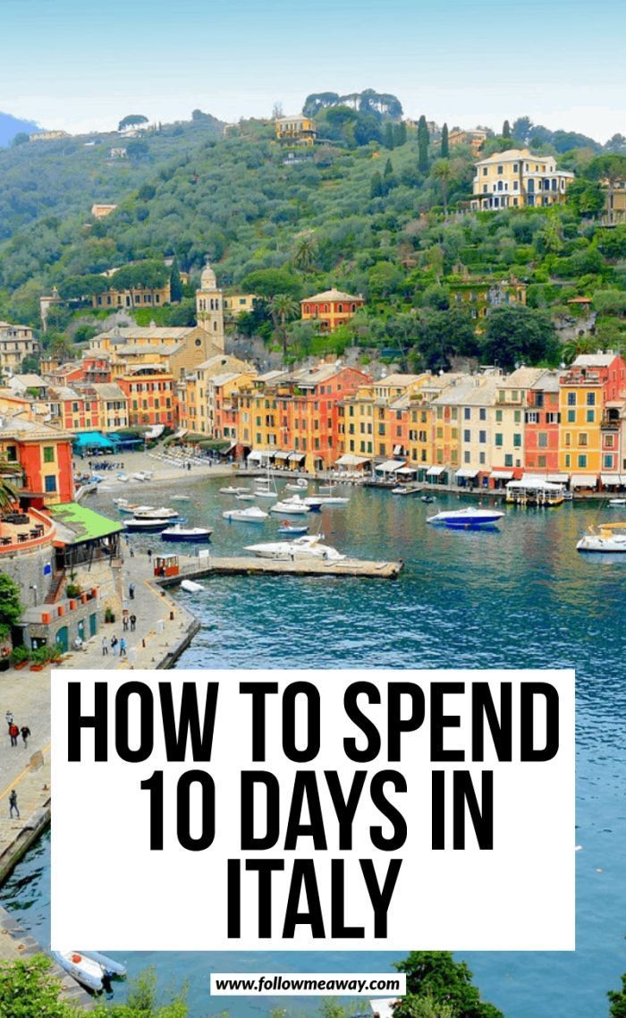 Hands Down, This Is The Only 10 Days In Italy Itinerary You Need -   13 travel destinations Bucket Lists italia ideas