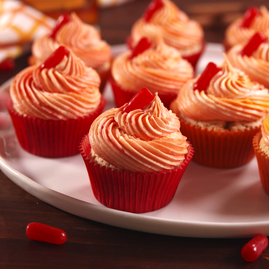 Fireball Cupcakes -   14 desserts Fancy cupcake ideas