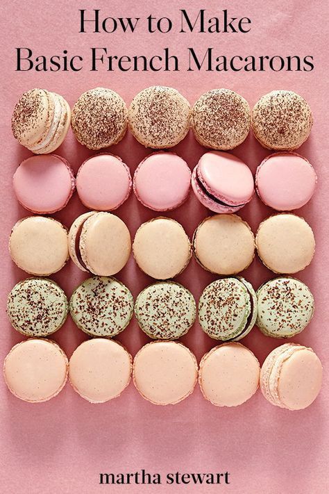 Basic French Macarons -   14 desserts French treats ideas