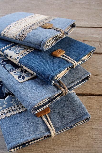 74 Awesome DIY ideas to recycle old jeans -   14 DIY Clothes Denim craft ideas