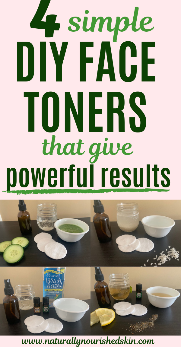 4 Simple DIY Face Toners That Give Powerful Results -   14 skin care Moisturizer easy diy ideas