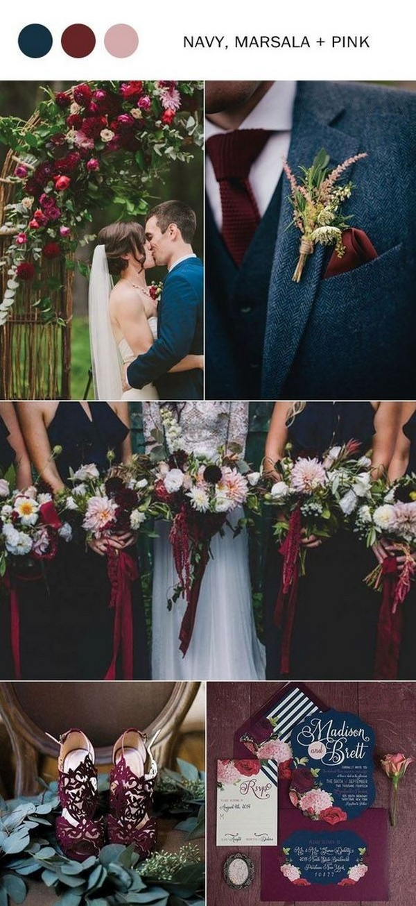Fall Wedding Colors 2020-Top 10 Color Combination Ideas You'll Love -   14 wedding Fall ideas