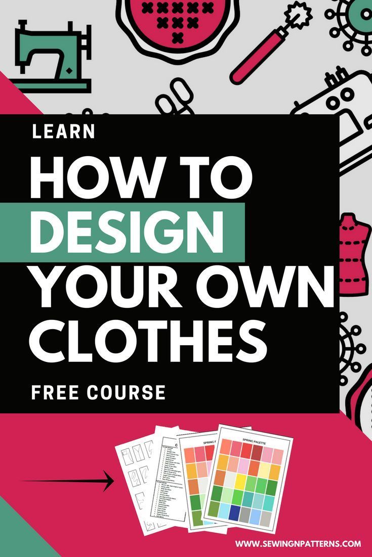Learn How to Design Your Own Clothes -   15 DIY Clothes Fashion projects ideas