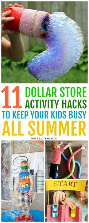 11 Fun Activities to DIY This Summer From The Dollar Store - Hot Beauty Health -   15 diy projects For School summer activities ideas
