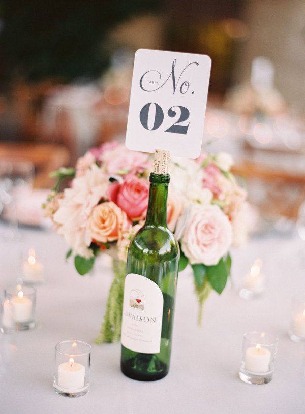 Sonoma Wedding from Jessica Burke + A Savvy Event -   15 Event Planning Names wine bottles ideas