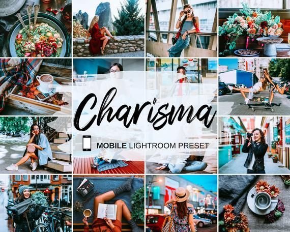 MOBILE Lightroom Preset, Charisma Preset, Vibrant Tones Preset, Instagram Blogger Preset, Saturated Color, Intense & Bright Colors, DNG -   15 fitness Instagram feed ideas