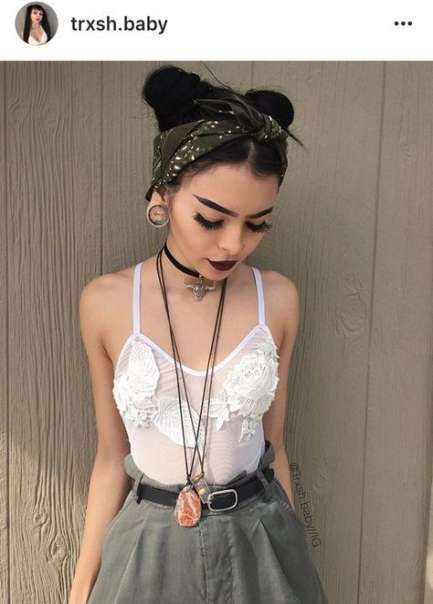 25  ideas for makeup grunge space buns -   15 grunge hairstyles Long ideas