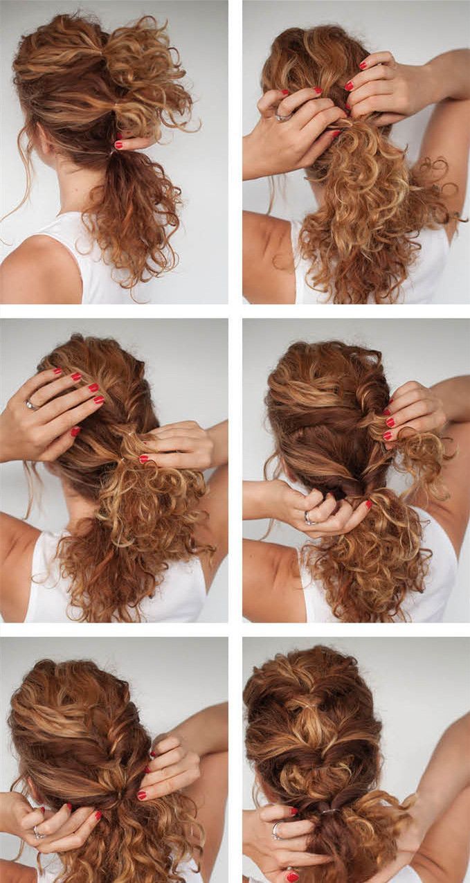[15+] Everyday Hairstyles Curly To Rock Your Fantasy -   15 hairstyles Everyday lazy girl ideas