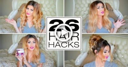 26 Lazy Girl Hair Hacks You Need To Know! -   15 hairstyles Everyday lazy girl ideas