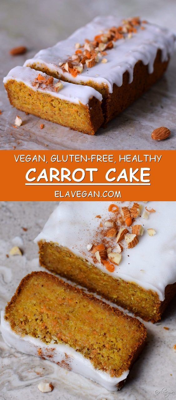 Vegan carrot cake (gluten-free) recipe -   15 healthy recipes With Calories gluten free ideas