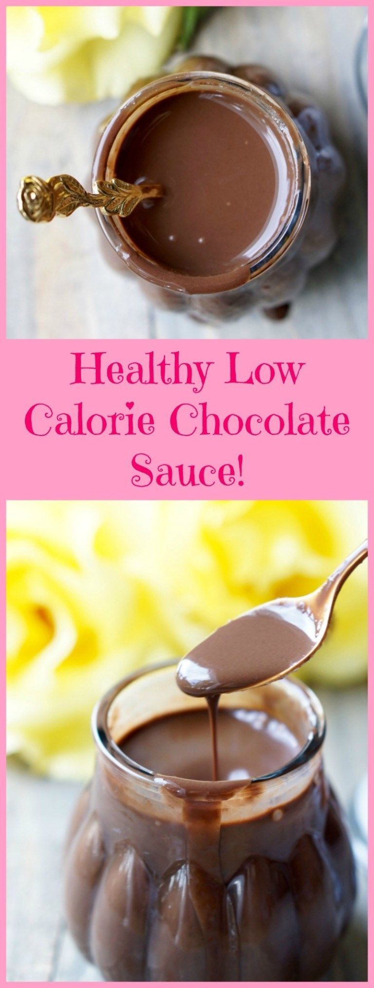 Low Calorie Chocolate Sauce -   15 healthy recipes With Calories gluten free ideas