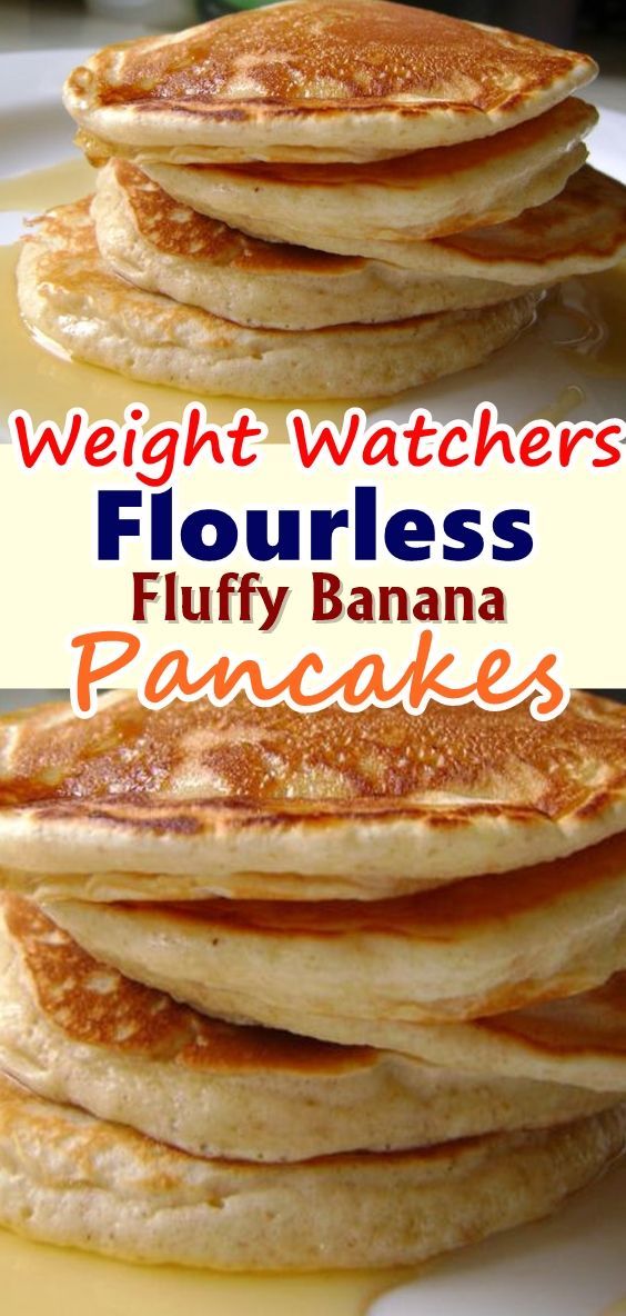 Flourless Fluffy Banana Pancakes – 3 Ingredient Recipe -   15 healthy recipes With Calories gluten free ideas