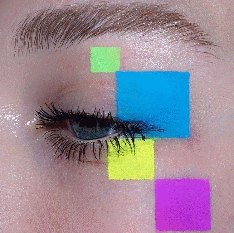 21 Abstract Makeup Looks That Are Totally Selfie-Worthy -   15 makeup Art abstract ideas